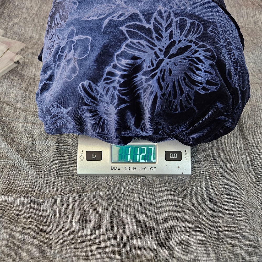Torrid Dress 2X At The Knee Velvet Floral Sweetheart Neck Peplum Fit Flare NWT - Picture 12 of 12